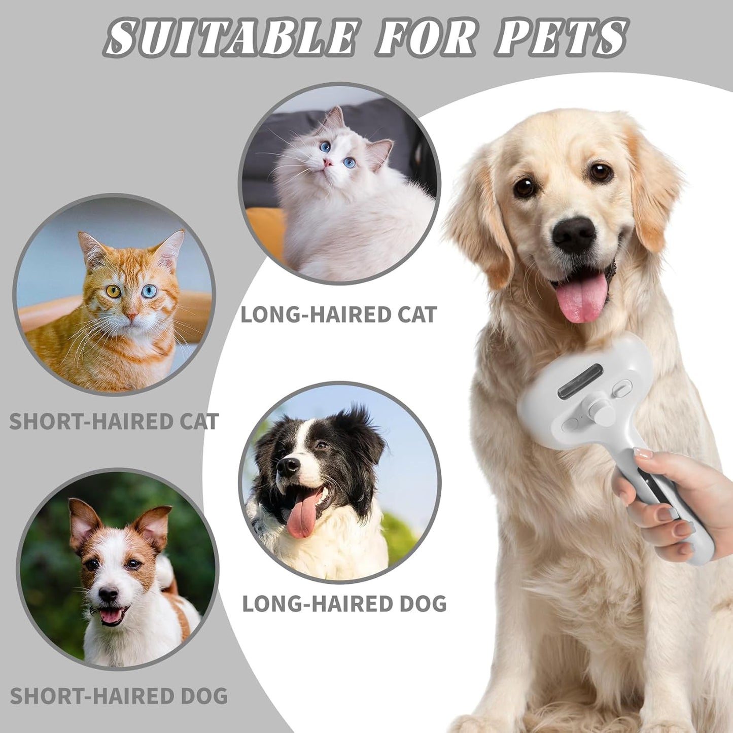 Blisbre® Pet Spray Comb