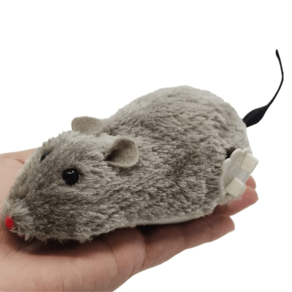 Wind-Up Interactive Cat Mouse Toy