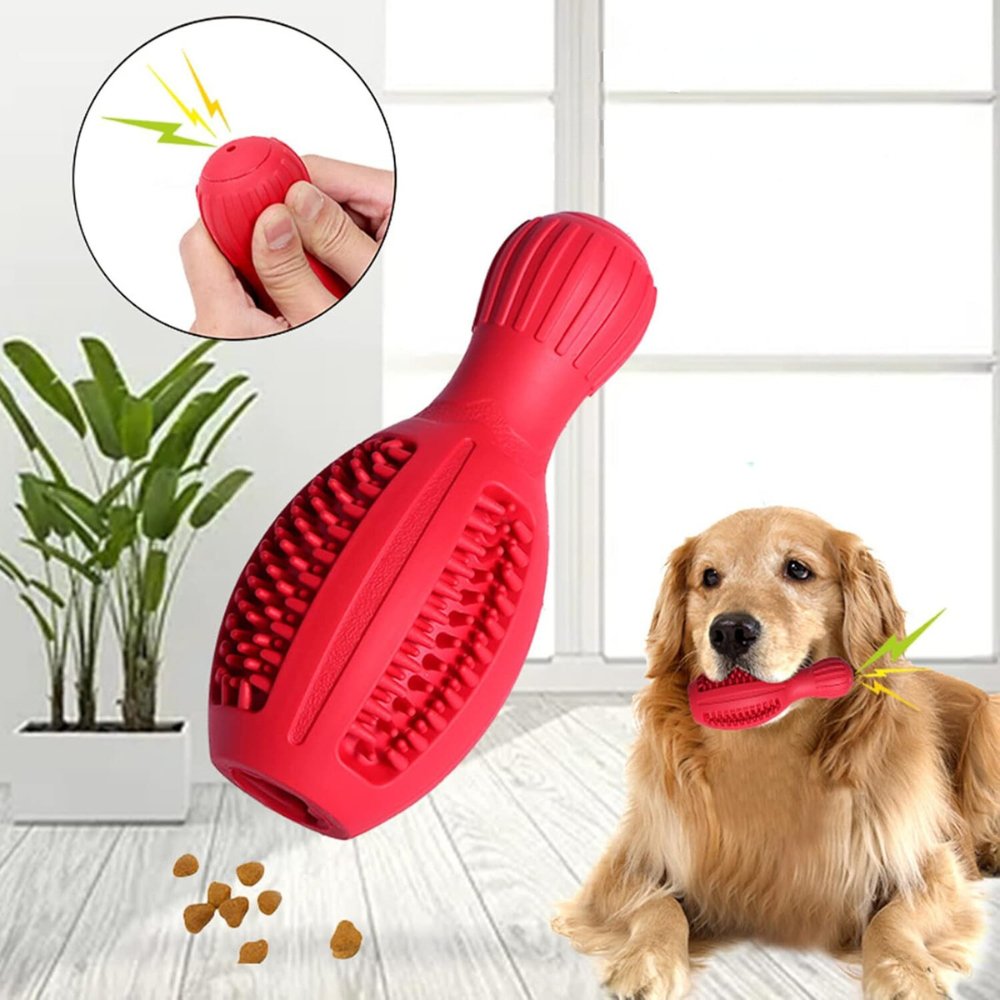 Bowling Ball Shaped Dog Chew Toy