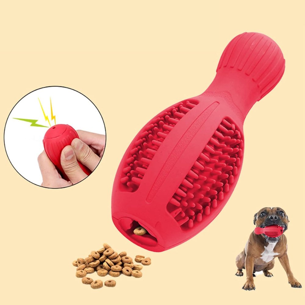 Bowling Ball Shaped Dog Chew Toy